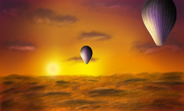 Creation of Desert Balloon Ride: Step 8